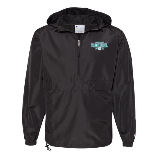tcaps-montessori-season-arc-white-champion-unisex-packable-anorak-jacket — Black — Front — source sha256 7c0b7bc332d73922297206361df0a098214474735bf968d81553c360e49faa5c — Color position 1