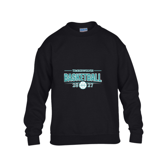 tcaps-montessori-season-arc-white-gildan-kids-heavy-blend-fleece-crew — Black — Front — source sha256 7e330ba2f58adfcc5a07582c8eaa47a8bbcfa7ab34c29a5b4bc1f949a98a2eee — Color position 1