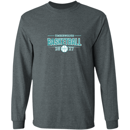 tcaps-montessori-season-arc-white-gildan-ls-t-shirt-5-3-oz — Dark Heather — Front — source sha256 c87243a042f4dc407dab48202a51a50b39daf796192aceac9b4943b0ba9f4d70 — Color position 1