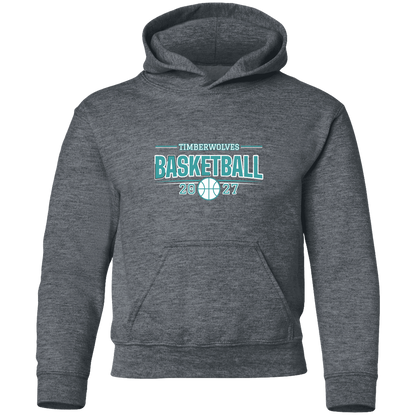 tcaps-montessori-season-arc-white-gildan-youth-pullover-hoodie — Dark Heather — Front — source sha256 f2d9e5ed598ead45673c2e55f4ed573aa2186283268f121d0a1d7bd14918dc19 — Color position 2