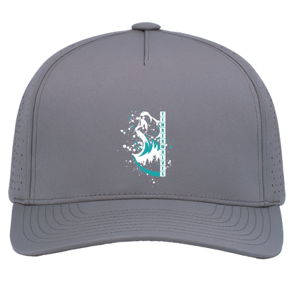 tcaps-montessori-split-mascot-white-pacific-headwear-weekender-perforated-snapback-cap — Graphite — Front — source sha256 4a5bb409fcb6ebc1a6a5d1f6bbbbbd39a668d88b57aac75a1665e7fd16265342 — Color position 4