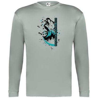 tcaps-montessori-split-mascot-c2-mens-performance-long-sleeve-tee — Silver — Front — source sha256 861d964ee56b5dc2f5375ba16e36ce3db32231a16381be67d34ffc3cdcfec4ef — Color position 3
