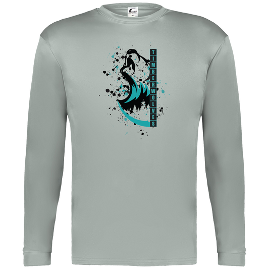 tcaps-montessori-split-mascot-c2-mens-performance-long-sleeve-tee — Silver — Front — source sha256 861d964ee56b5dc2f5375ba16e36ce3db32231a16381be67d34ffc3cdcfec4ef — Color position 3
