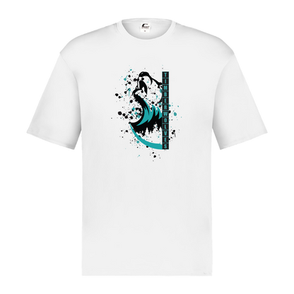 tcaps-montessori-split-mascot-c2-mens-performance-short-sleeve-tee — White — Front — source sha256 86e43076f8f900dc0bd62d6d8f99195b72023c41e4e9fe9aec3f06dc69a14593 — Color position 4