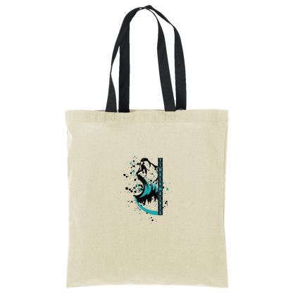 tcaps-montessori-split-mascot-port-authority-core-cotton-tote — Natural/Deep Black — Front — source sha256 98bea5f7e4ccf2d158565f3c3d72de8dbdb1c12911f92ad1e5e6b3d956d72f61 — Color position 3