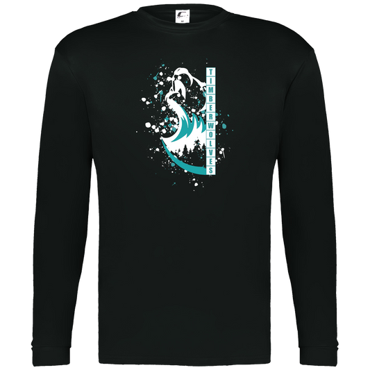 tcaps-montessori-split-mascot-white-c2-mens-performance-long-sleeve-tee — Black — Front — source sha256 a2b686486c808089a9d376dd7e64fdbde1934edac5eca344de2b5522e9606739 — Color position 1