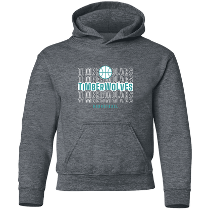 tcaps-montessori-stacked-hoops-white-gildan-youth-pullover-hoodie — Dark Heather — Front — source sha256 359db59692440274e518bcdccf0afe27c2bb49649e14b00b733c95e47b83cd77 — Color position 2