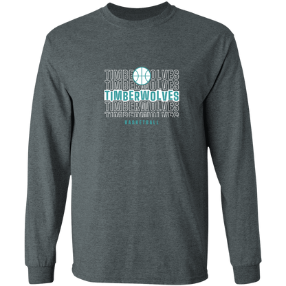 tcaps-montessori-stacked-hoops-white-gildan-ls-t-shirt-5-3-oz — Dark Heather — Front — source sha256 71aaafdedaaf9db32515b4fef1f37e5d7340091c54f0e50b4de1cc0c9f8ce49e — Color position 1