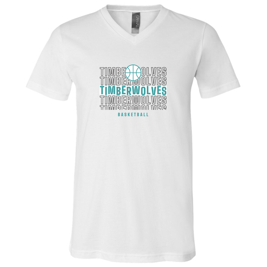 tcaps-montessori-stacked-hoops-bella-canvas-unisex-jersey-ss-v-neck-t-shirt — White — Front — source sha256 afa0f97e5d77d66b3f20f619308e28639c573a699fe20404bf3878ec3afc623d — Color position 1