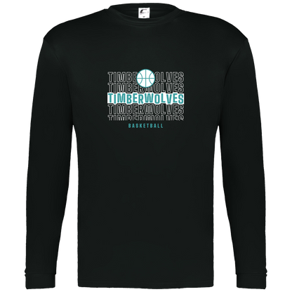 tcaps-montessori-stacked-hoops-white-c2-mens-performance-long-sleeve-tee — Black — Front — source sha256 c2dce1382eb12c313d1da545c2d35e82b20a302dbab1cafd86ed5ffd3f51dd70 — Color position 1