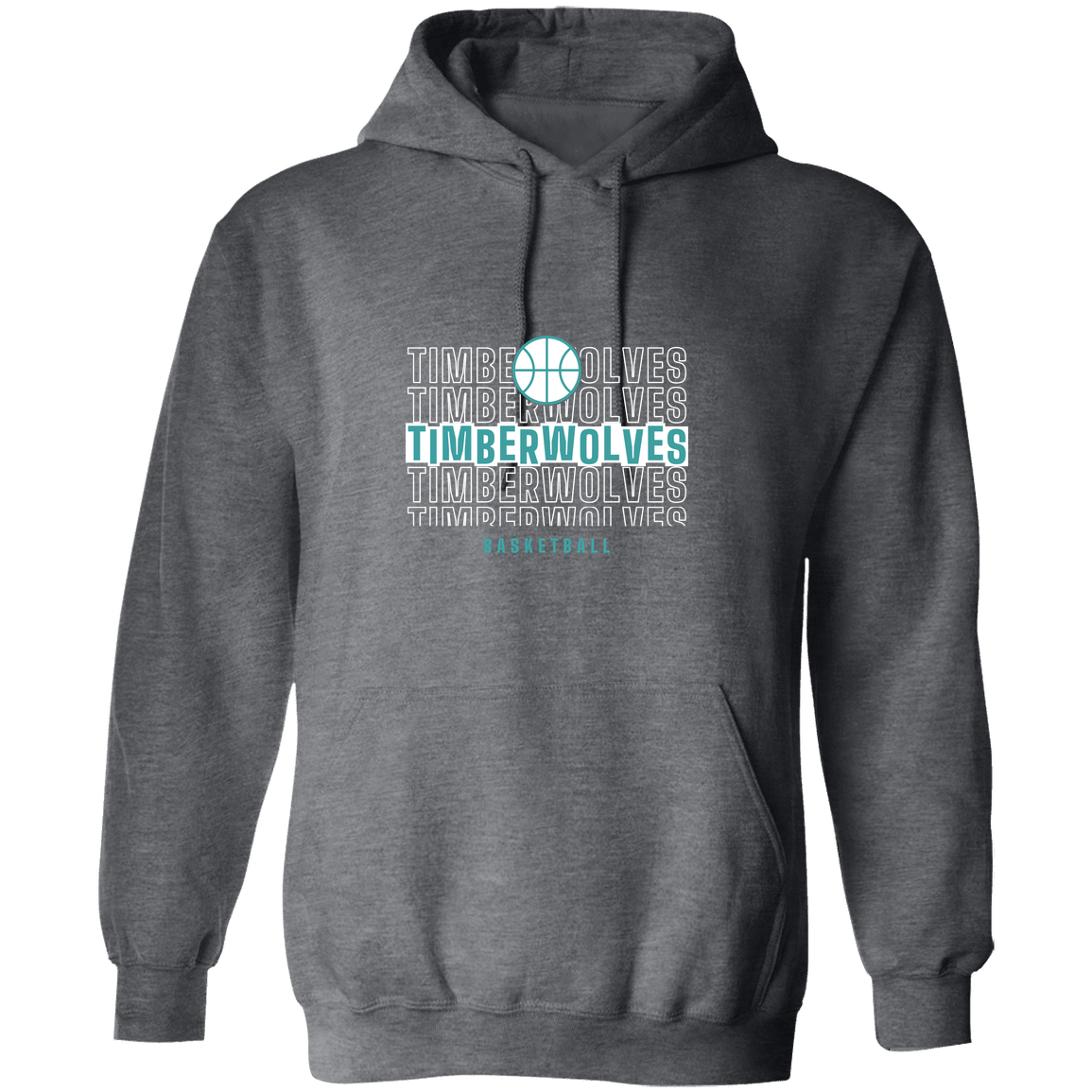tcaps-montessori-stacked-hoops-white-gildan-pullover-hoodie — Dark Heather — Front — source sha256 c76a79343c44953847b285f35aa5b2b515906dd265895ae1d99ddde480102d63 — Color position 2
