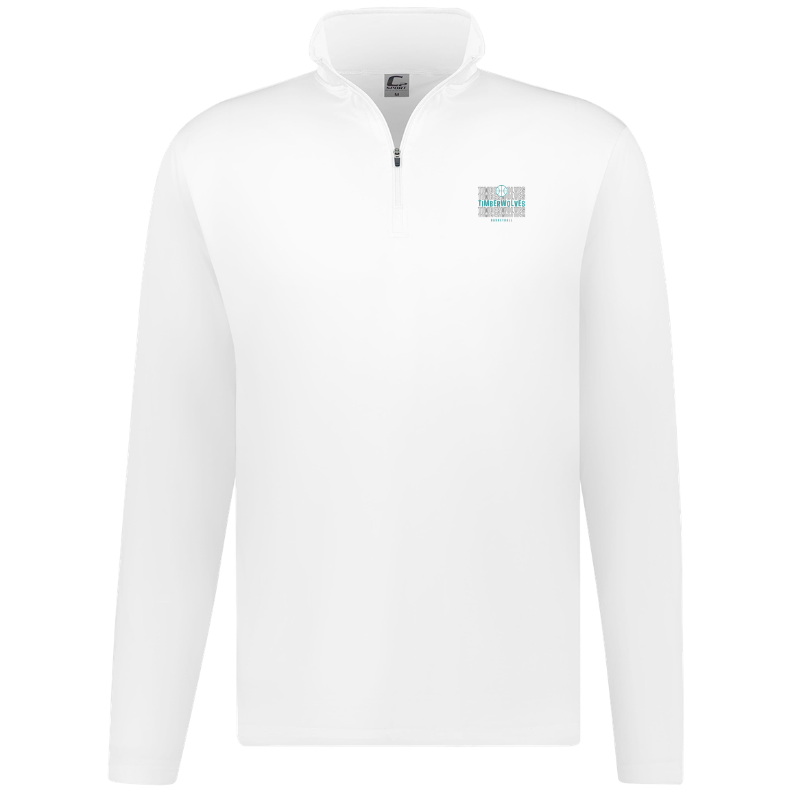 tcaps-montessori-stacked-hoops-c2-mens-1-4-zip-pullover — White — Front — source sha256 d86674338175b311ed2e461a5aaeb04041b0c488bb279dbf5f3379ba4fa1ed2a — Color position 3