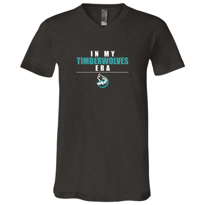 tcaps-montessori-timberwolf-era-white-bella-canvas-unisex-jersey-ss-v-neck-t-shirt — Dark Grey Heather — Front — source sha256 63f2df63fa5dfeb61b5685f569f0078ce9e497c975925c2a16d6ecd043fc3825 — Color position 2