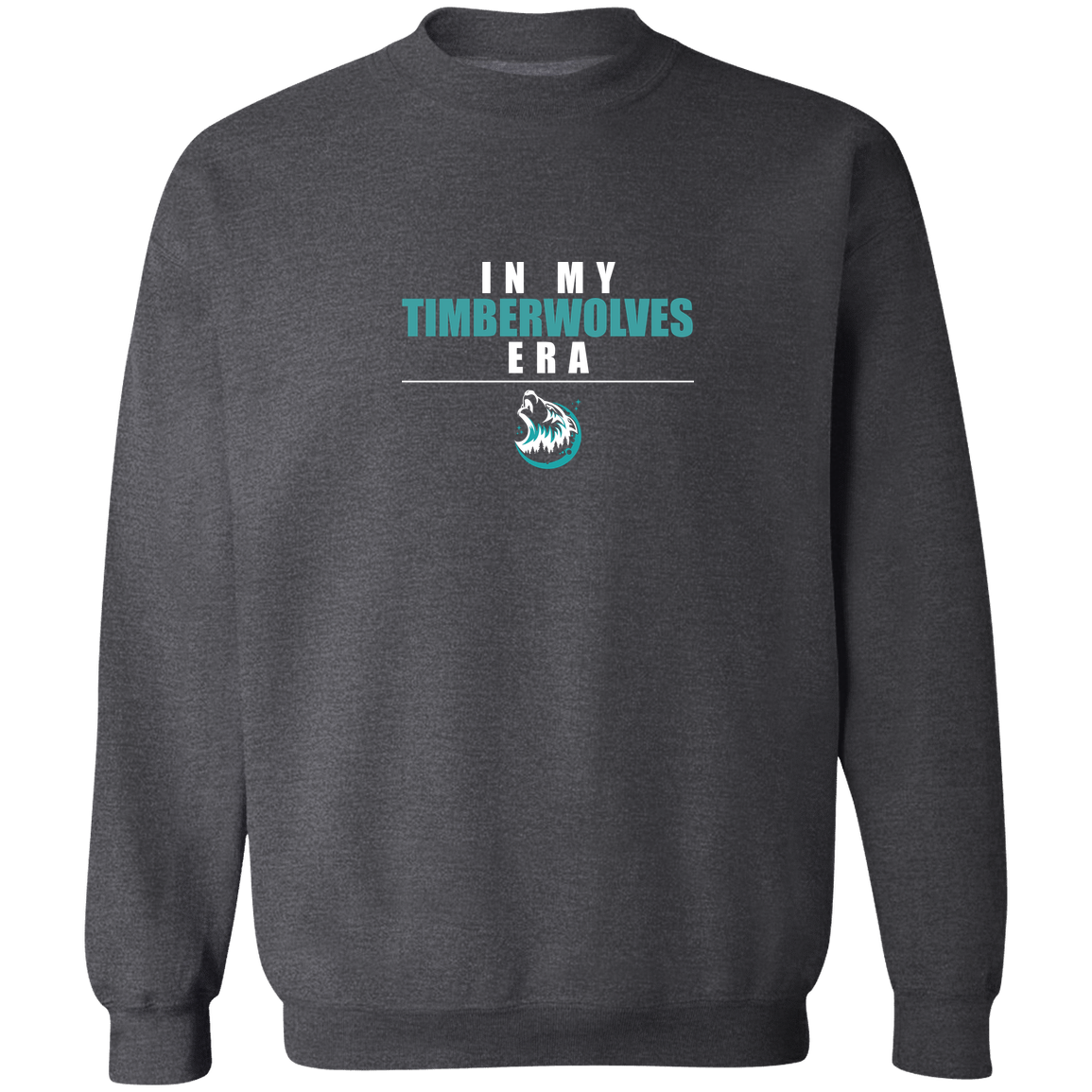 tcaps-montessori-timberwolf-era-white-gildan-crewneck-pullover-sweatshirt — Dark Heather — Front — source sha256 7e578b72ce3efbff8d92b6c0646ae3b595f49a97cafbbf7b1123c09e8445bdb7 — Color position 2