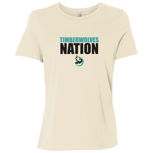 tcaps-montessori-timberwolf-nation-bella-canvas-ladies-relaxed-jersey-short-sleeve-t-shirt — Natural — Front — source sha256 1a90eda3aec2a0527561e7516394314a0de347450d261b2f79cbb423d66dcb92 — Color position 1