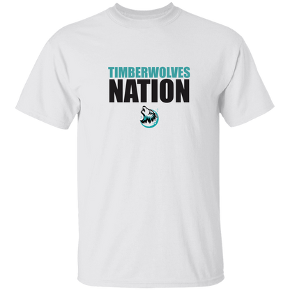 tcaps-montessori-timberwolf-nation-gildan-5-3-oz-t-shirt — White — Front — source sha256 3b92191a219f189e26e4857ef1b65627396ba40e0a745403a32d477b37bb42d5 — Color position 3