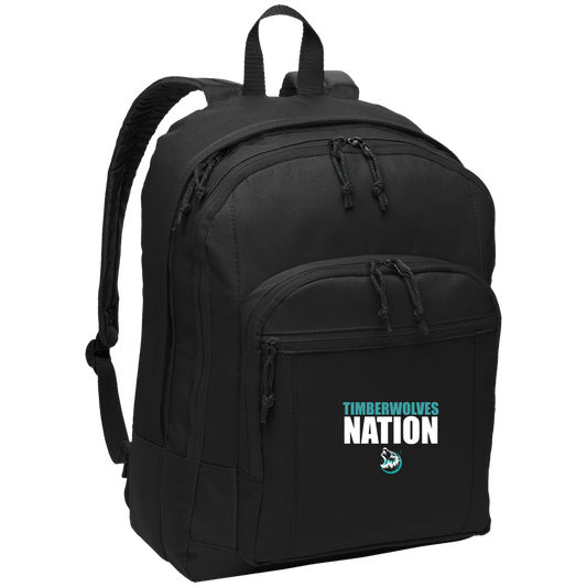 tcaps-montessori-timberwolf-nation-white-port-authority-basic-backpack — Black — Front — source sha256 46e20ceb5f82d164e5b4ac3be6d1a9d87ef4ebf1c247be0b859e4c166a5eca2f — Color position 1