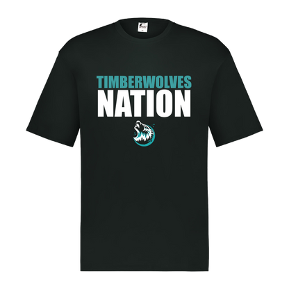 tcaps-montessori-timberwolf-nation-white-c2-mens-performance-short-sleeve-tee — Black — Front — source sha256 5a532a8e36aa641e59532fc482ded76acc00ac604fb3fcb4d779df41af995c60 — Color position 1
