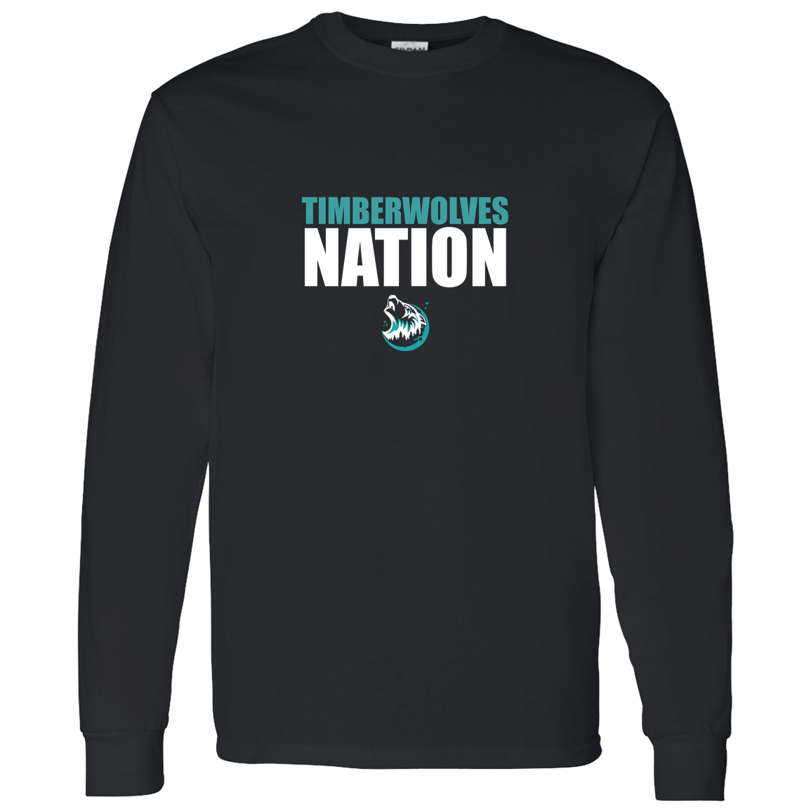 tcaps-montessori-timberwolf-nation-white-gildan-ls-t-shirt-5-3-oz — Black — Front — source sha256 67eb88b328ac1b455b4e282d2a183cc1d27f68c4eb6e02d7bbb229c7bdf2473c — Color position 2