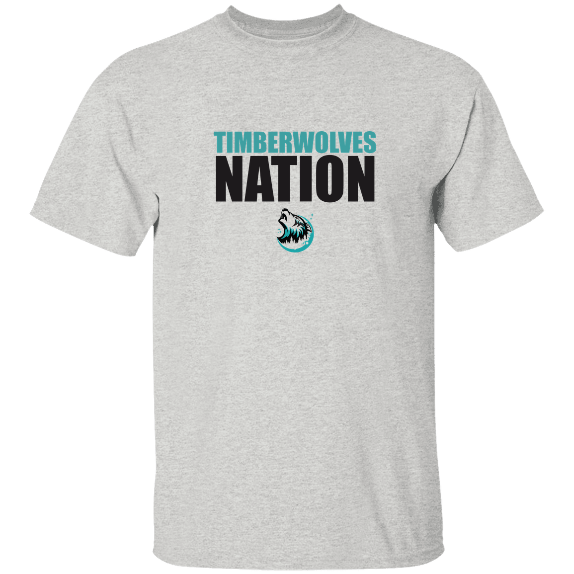 tcaps-montessori-timberwolf-nation-gildan-5-3-oz-t-shirt — Ash — Front — source sha256 ef2a197ff196d1f16b9ff0ad45f77e629ce89a3d0e05dc9259b26b34fd5721b3 — Color position 4