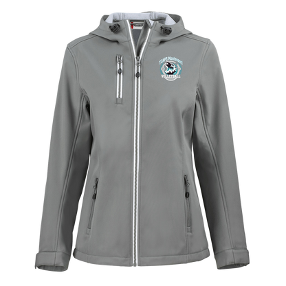 tcaps-montessori-varsity-arch-white-clique-womens-eco-stretch-softshell-jacket — Slate — Front — source sha256 5a64156f96d6bd5dfe99b6ccf45e4db1f33283b2193e33c3afe2da63dee80d1b — Color position 2