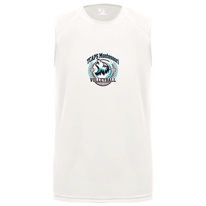 tcaps-montessori-varsity-arch-badger-b-core-sleeveless-performance-tee — White — Front — source sha256 83df4af559c588ccbb87ba29e5012d52933f5ed79b72ae76eccd02bbccb5e184 — Color position 4