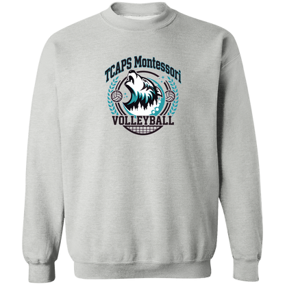 tcaps-montessori-varsity-arch-gildan-crewneck-pullover-sweatshirt — Sport Grey — Front — source sha256 93a1dd1d0c8439c6e12e13950eb28b8097170ca1a4340b5bb3b9b00501860c8f — Color position 1