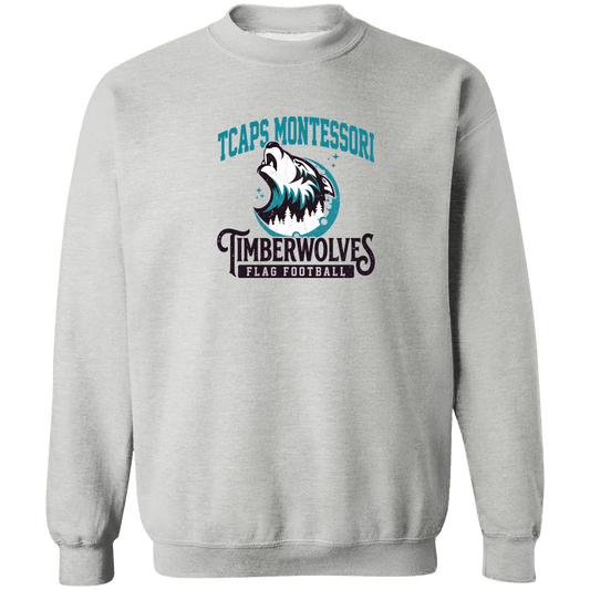 tcaps-montessori-vintage-stack-gildan-crewneck-pullover-sweatshirt — Sport Grey — Front — source sha256 6ff49e7642da2faaf00d0803925a7713c1c4ec456264fef3fc74e3e5e30dcebc — Color position 1