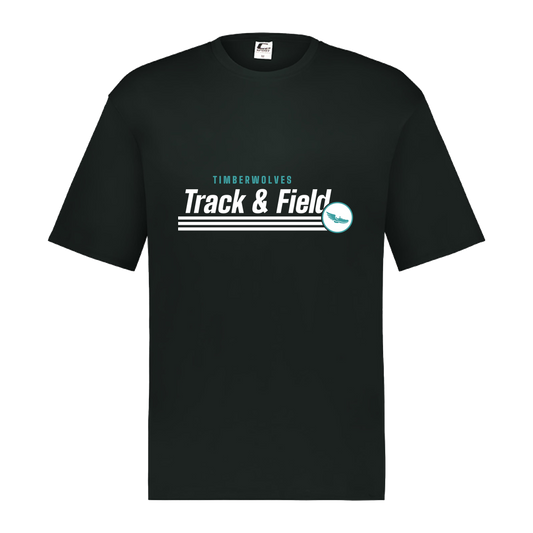 tcaps-montessori-winged-sprint-white-c2-mens-performance-short-sleeve-tee — Black — Front — source sha256 20c94fbb35f6a240f4c8af2e4e3768a234ec5a092629c6233bdbdb8ede48876d — Color position 1