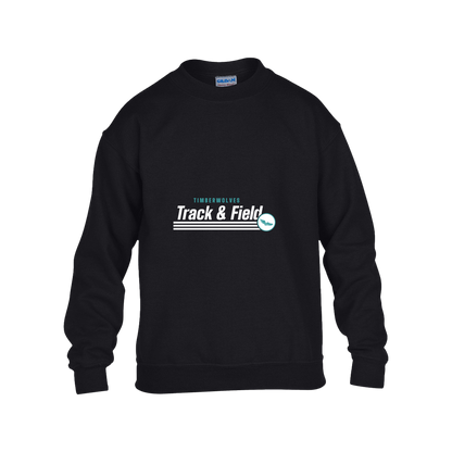 tcaps-montessori-winged-sprint-white-gildan-kids-heavy-blend-fleece-crew — Black — Front — source sha256 4945d00dfc0e2f89be18308bbe51ed6ad90085287af07533e7acdbc1e231cfa1 — Color position 1
