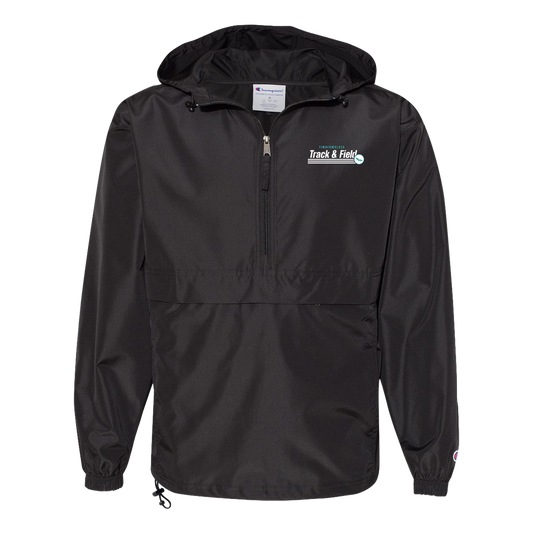 tcaps-montessori-winged-sprint-white-champion-unisex-packable-anorak-jacket — Black — Front — source sha256 95b9bb2e3e6a794c4dc361fb624fdfb405f993f7f1a72c6e72170a9888bfd8d1 — Color position 1