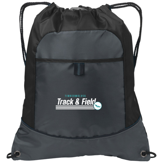 tcaps-montessori-winged-sprint-white-port-authority-pocket-cinch-pack — Deep Smoke/Black — Front — source sha256 b4ab77153625f39e36f9d1c913d82c41f751532a113a64a2d55c6114343cd80d — Color position 1
