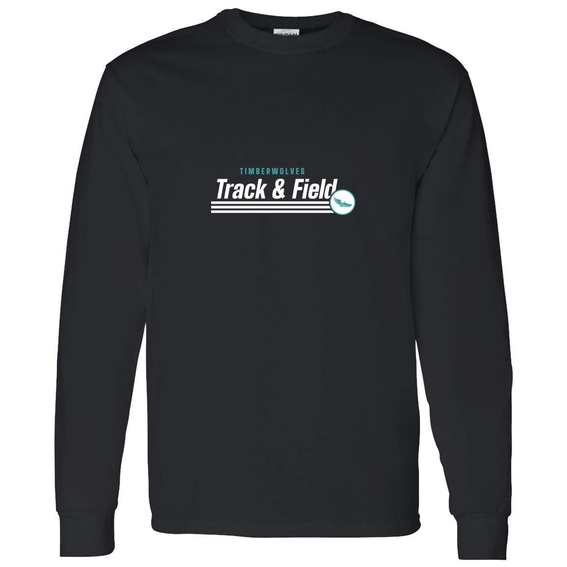 tcaps-montessori-winged-sprint-white-gildan-ls-t-shirt-5-3-oz — Black — Front — source sha256 d83a88cc92e6c9f4720d67d4f40425d56c7e0f4bac3c8ff935fc0568fd9bb1f8 — Color position 2