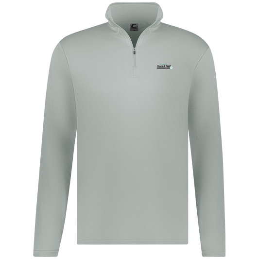 tcaps-montessori-winged-sprint-c2-mens-1-4-zip-pullover — Silver — Front — source sha256 e06ee198e25a128421783a3139e01b903495cf8eb96499be6169a1376c23816e — Color position 2