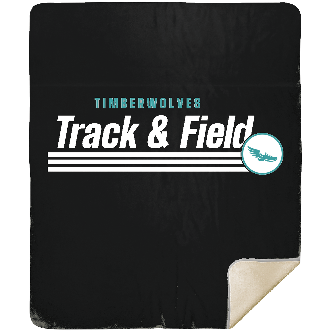 tcaps-montessori-winged-sprint-white-mshm-premium-sherpa-blanket-50x60 — Black — Front — source sha256 f926d231bde7cc82260737d6c822cfdd68be9c82a22c990ee3c367c9d5c82393 — Color position 1