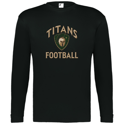 titans-tc-titans-football-basic-c2-mens-performance-long-sleeve-tee — Black — Front — source sha256 0836c6dedf4677807e8d1219409cbdedb427593b305f1695af21d7e1e721489e — Color position 1