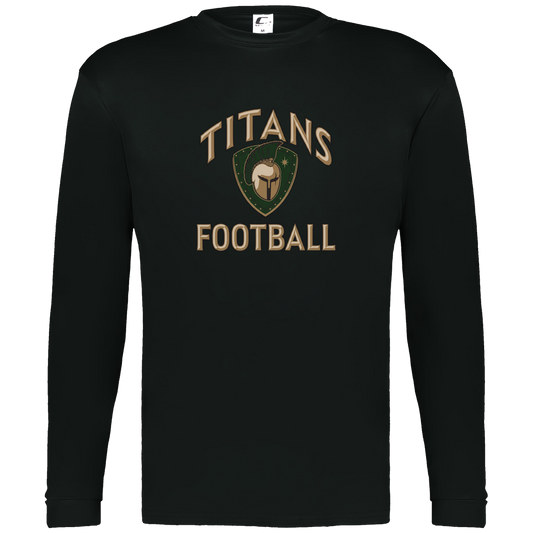 titans-tc-titans-football-basic-c2-mens-performance-long-sleeve-tee — Black — Front — source sha256 0836c6dedf4677807e8d1219409cbdedb427593b305f1695af21d7e1e721489e — Color position 1