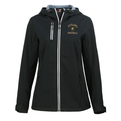 titans-tc-titans-football-basic-clique-womens-eco-stretch-softshell-jacket — Black — Front — source sha256 1eca1ce1ae388ec26284364ef230b9b83d64cd287ae025dff6ca583fc00ad144 — Color position 1