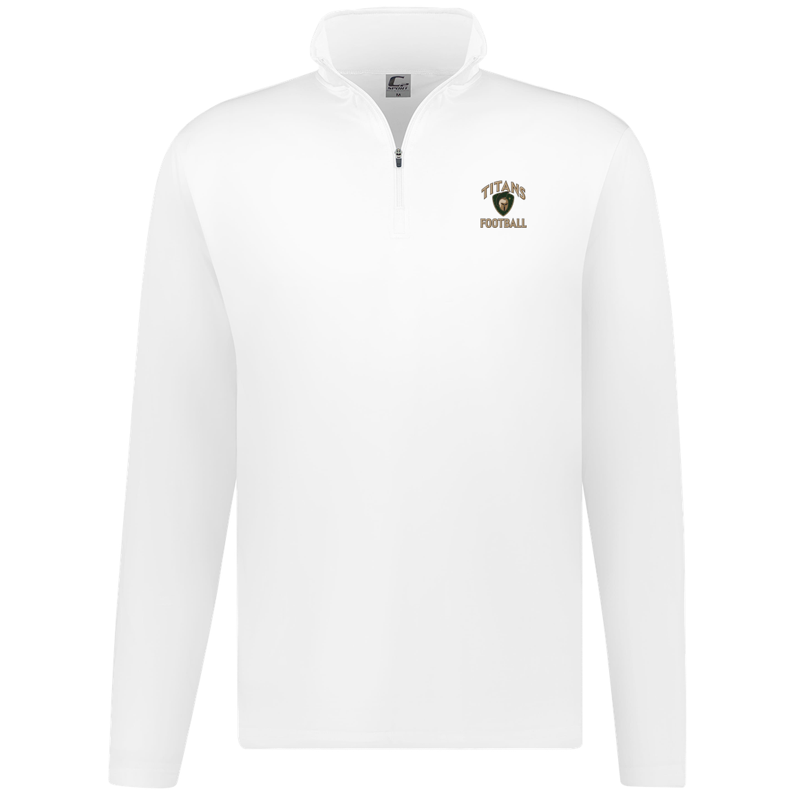 titans-tc-titans-football-basic-c2-mens-1-4-zip-pullover — White — Front — source sha256 1fcaf91abf9e6dd256c66a1736e166592f92930fa88871df767d483d9066a102 — Color position 3