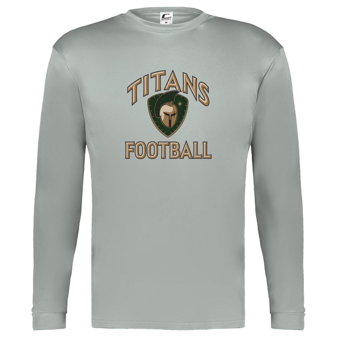 titans-tc-titans-football-basic-c2-kids-performance-long-sleeve-tee — Silver — Front — source sha256 379bae0625bfc82529d15bf0d384e77261b1954fe94499094c4471ea5082843b — Color position 3