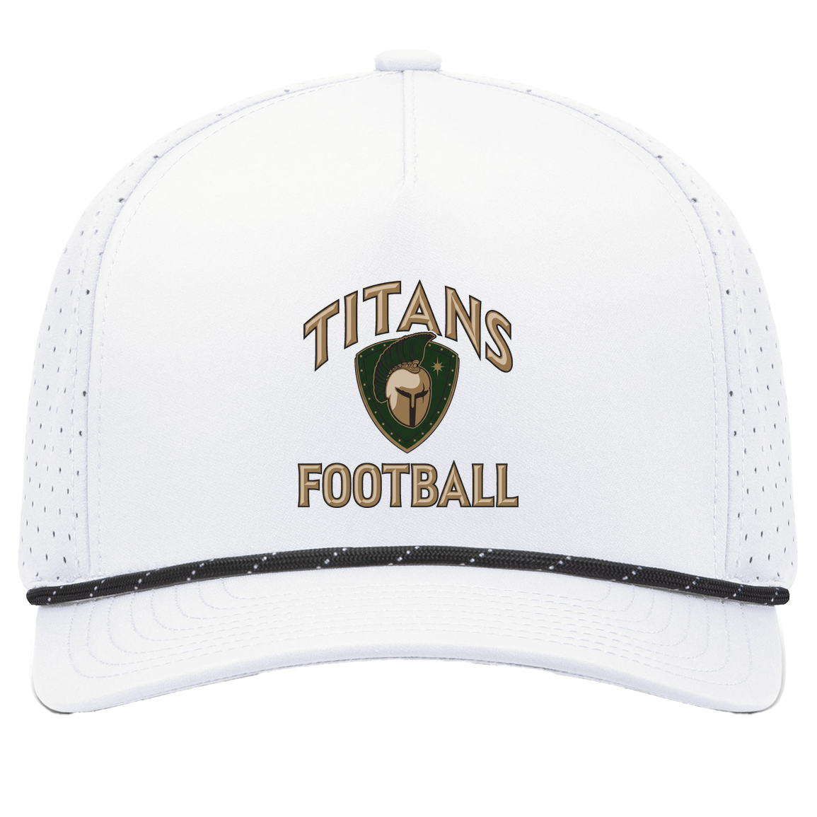 titans-tc-titans-football-basic-pacific-headwear-weekender-perforated-snapback-cap — White/Black — Front — source sha256 3b0c4325d09a9ee3cac108dfcd2f016bcdbd55f53355a64d06005ef845edc223 — Color position 7