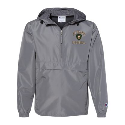 titans-tc-titans-football-basic-champion-unisex-packable-anorak-jacket — Graphite — Front — source sha256 3caf4421bf6085a470e80243bf08e2e6dbf9426f095adf50eee47411c6301d13 — Color position 2