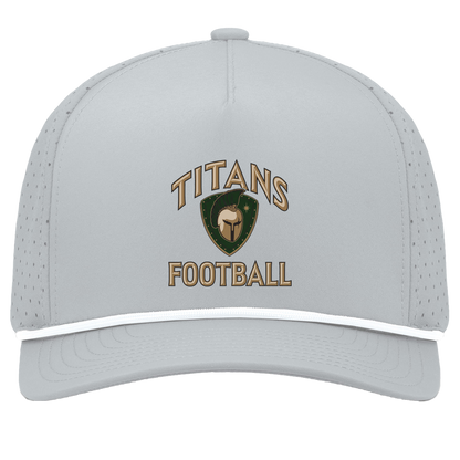 titans-tc-titans-football-basic-pacific-headwear-weekender-perforated-snapback-cap — Silver/White — Front — source sha256 41b59169420e3012e4b2864fb89f322caad6b70e4e74a826b26de31c910997ad — Color position 5
