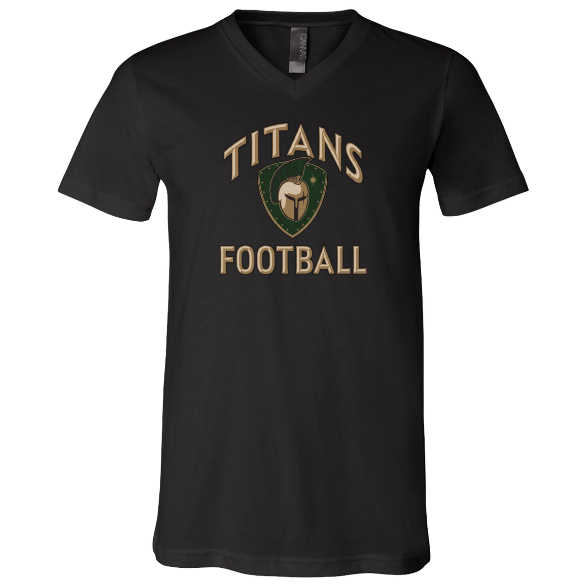 titans-tc-titans-football-basic-bella-canvas-unisex-jersey-ss-v-neck-t-shirt — Black — Front — source sha256 89a4e7ba5b6da597fb0a581822ab5aaa6586a01832dcbe8a7942b1b065b253d7 — Color position 2
