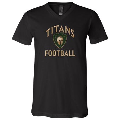 titans-tc-titans-football-basic-bella-canvas-unisex-jersey-ss-v-neck-t-shirt — Black — Front — source sha256 89a4e7ba5b6da597fb0a581822ab5aaa6586a01832dcbe8a7942b1b065b253d7 — Color position 2