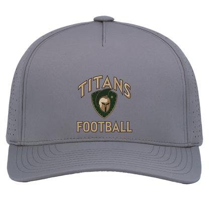 titans-tc-titans-football-basic-pacific-headwear-weekender-perforated-snapback-cap — Graphite — Front — source sha256 8a7bc647b6928c6167b171e14f742281383de0f6bb54ba8e6f60a2973bbc8b51 — Color position 4