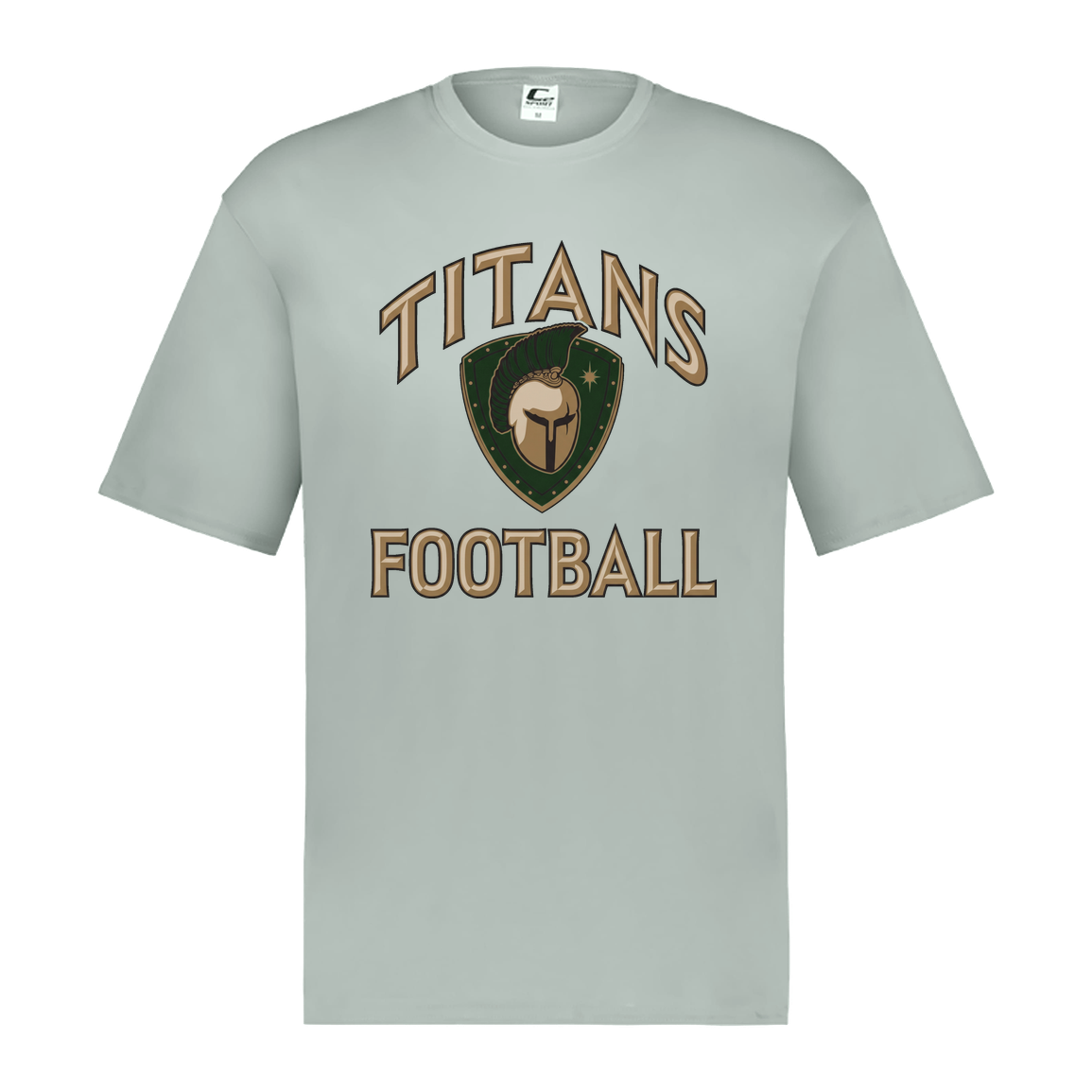 titans-tc-titans-football-basic-c2-mens-performance-short-sleeve-tee — Silver — Front — source sha256 9f51f35e9892862bd81d307ef6c656c5fe93c05390ebbcb74b39a6fc9c6dc9c8 — Color position 3