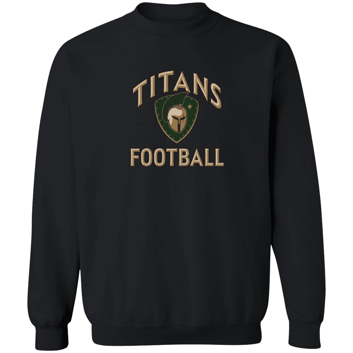 titans-tc-titans-football-basic-gildan-crewneck-pullover-sweatshirt — Black — Front — source sha256 a961da3d1a771156f023d853c1157092ed754f1aa7e1bc362531b7dc9b6eb842 — Color position 4