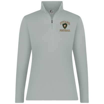 titans-tc-titans-football-basic-c2-womens-1-4-zip-pullover — Silver — Front — source sha256 aa9a8605d503318dc79c74fef09b38e68338a22b056a62db2b43b518a30c9962 — Color position 2