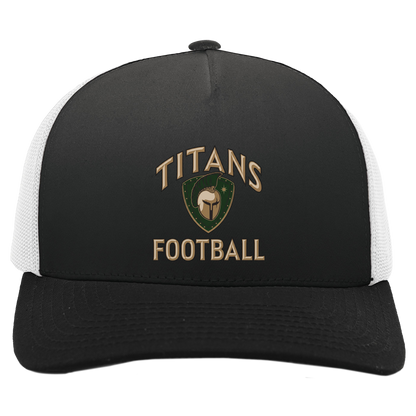 titans-tc-titans-football-basic-pacific-headwear-5-panel-trucker-snapback-cap — Black/White — Front — source sha256 afb457d2a38898af02c71fb3aa65e2d8057b8fd641635c51826674ee5ba773ae — Color position 4